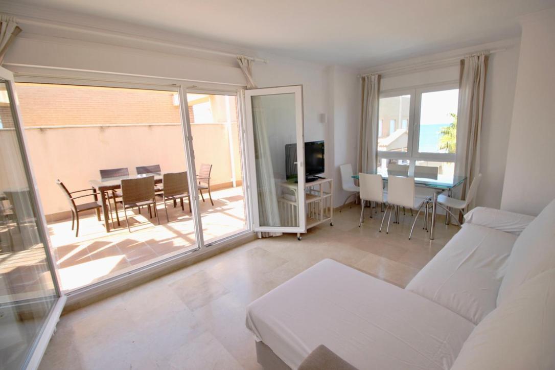 Atico Con Piscina Privada En Primera Linea Apartment Denia Exterior photo